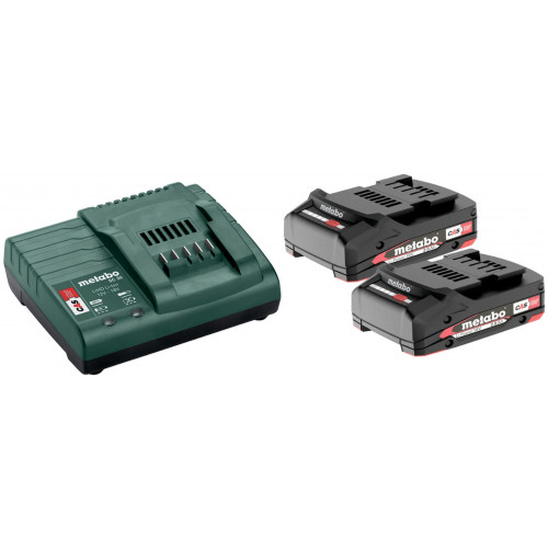 Metabo Akkumulátor és töltő szett (18V/2x2,0Ah) 685161000